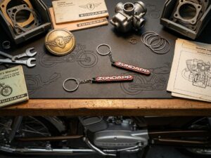 Klassieke Zündapp Sleutelhanger